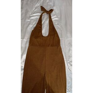Copper/Brown Jumpsuit